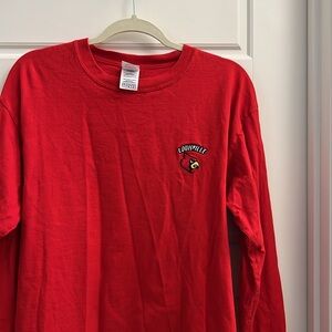 University of Louisville Cardinals Long Sleeve Shirt Size L